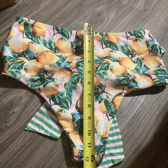 Women Fashion Plants Print Sexy Camisole Bikini Swimsuit  sets - Picture 6 of 9